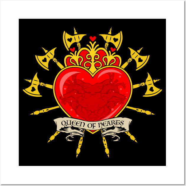 Queen of Hearts Reliquary Wall Art by RavenWake